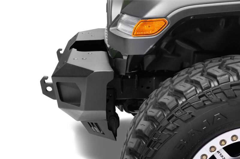 Jeep Gladiator Bumper - Front - Go Rhino - Trailline Stubby - Textured Black - `18-`26